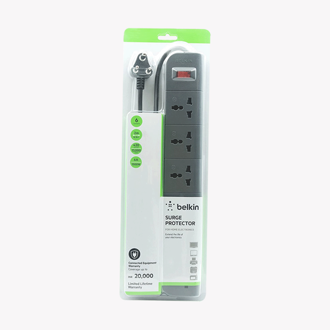 Belkin Economy Series 6-Socket Surge Protector